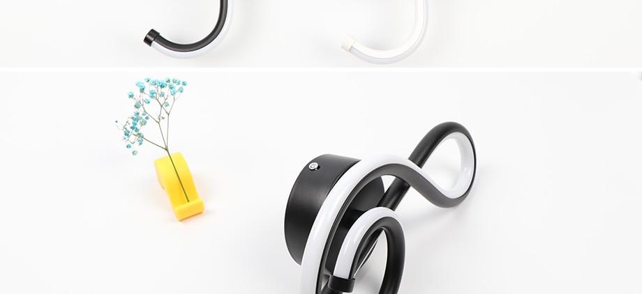 LED-Musiknoten-Wandlampe